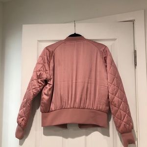 H&M Bomber Jacket (Dusty Rose)